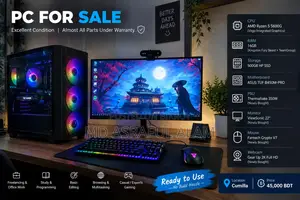 Desktop Computer Asus 16GB AMD Ryzen 5 SSD 512GB