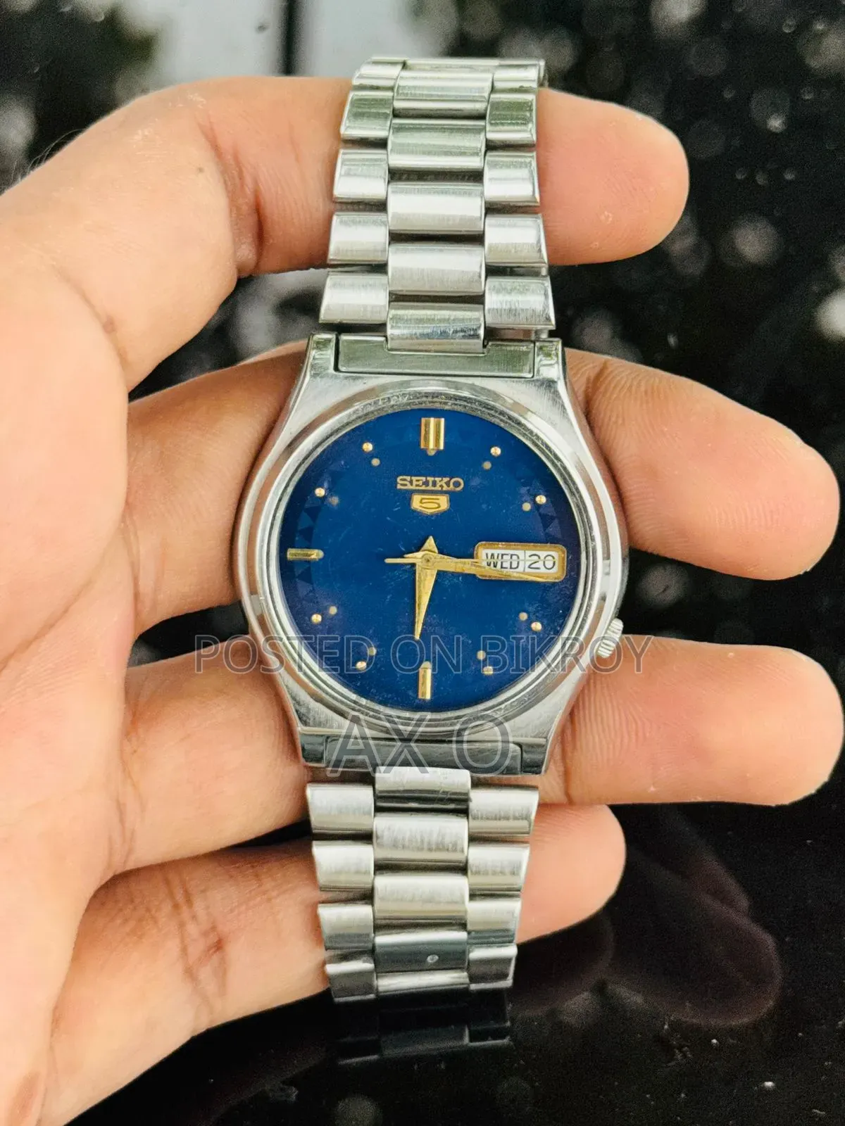 100% Original 
Seiko 5 Automatic Watch 
Dial Size 36mm
