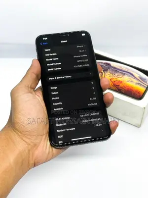 অ্যাপল আইফোন এক্সএস ম্যাক্স ৬৪ জিবি ব্ল্যাক