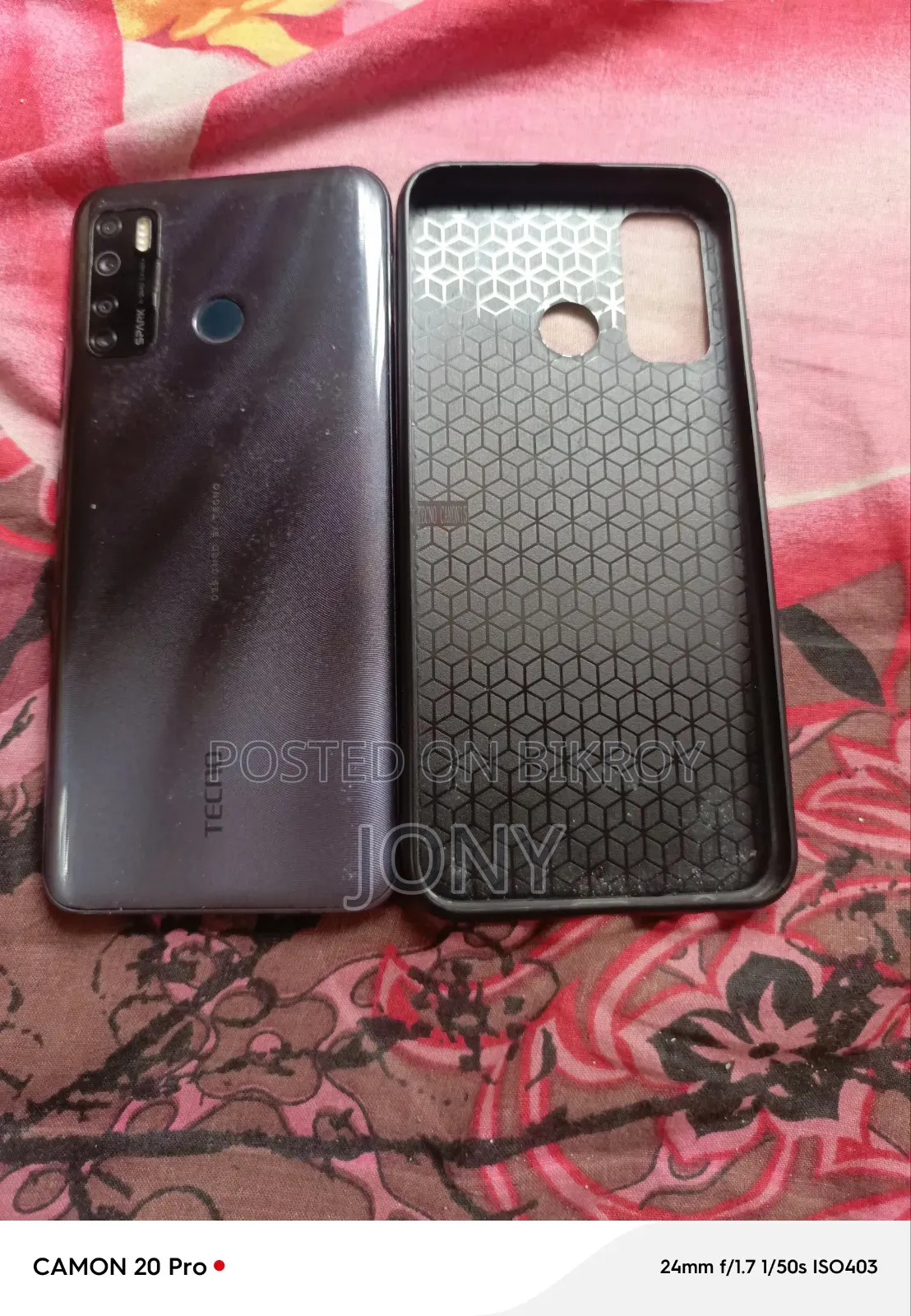 টেকনো স্পার্ক ৪০ ১২৮ জিবি ব্ল্যাক