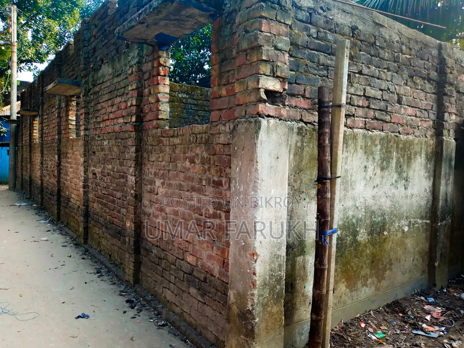 ৪ শতক জমি বিক্রয় হইবে