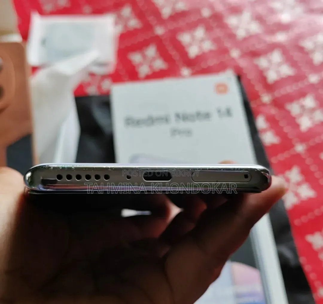 শাওমি রেডমি নোট ১৪ প্রো ২৫৬ জিবি ব্লু