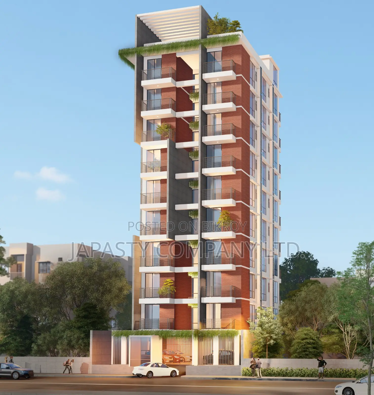 4 Bedroom Apartment in Japasty, Basundhara for sale