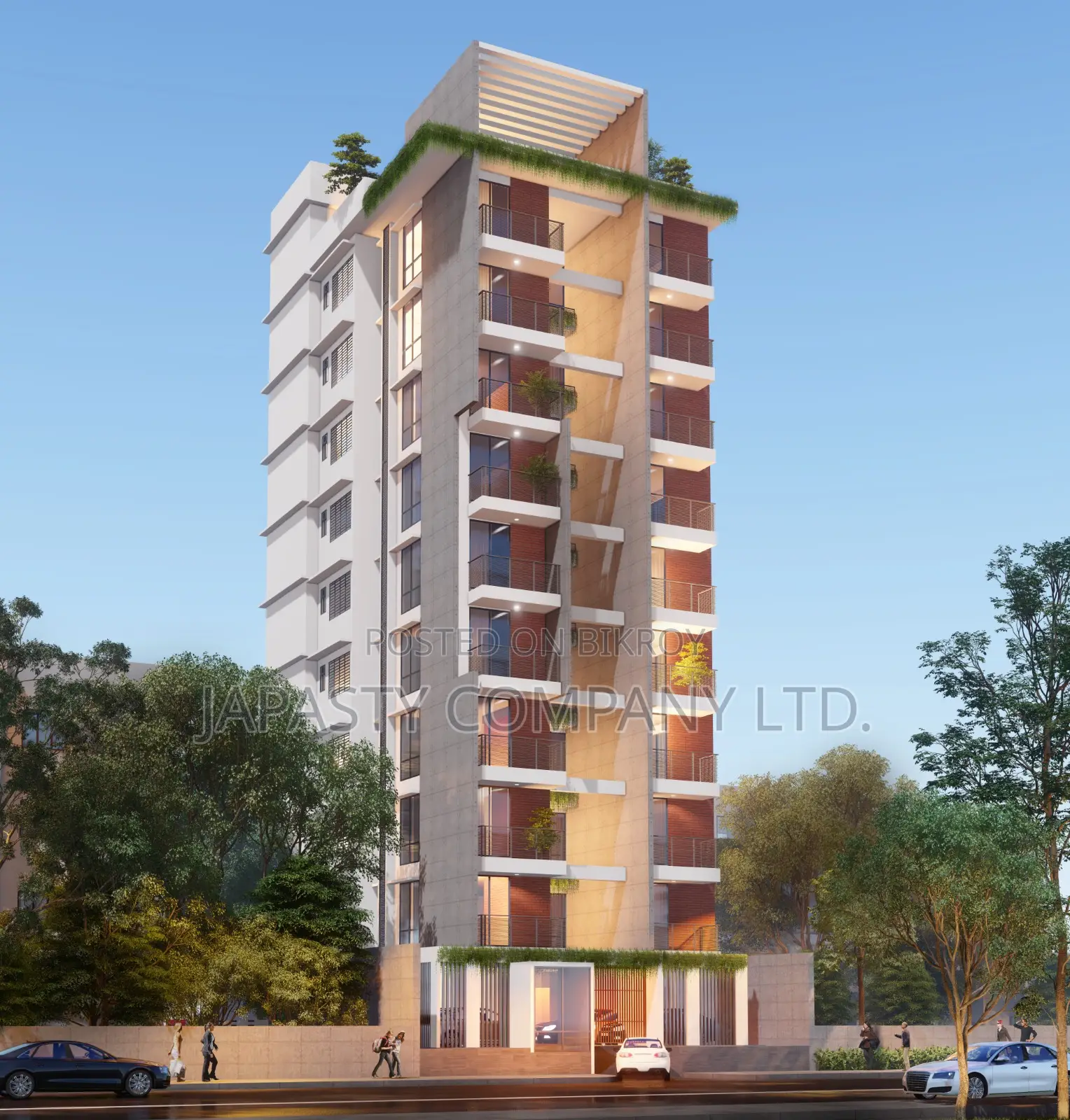 4 Bedroom Apartment in Japasty, Basundhara for sale