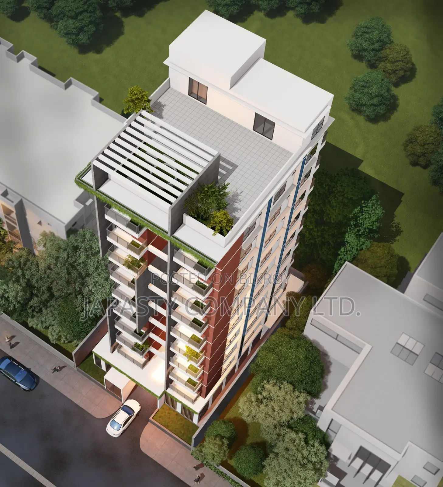 4 Bedroom Apartment in Japasty, Basundhara for sale