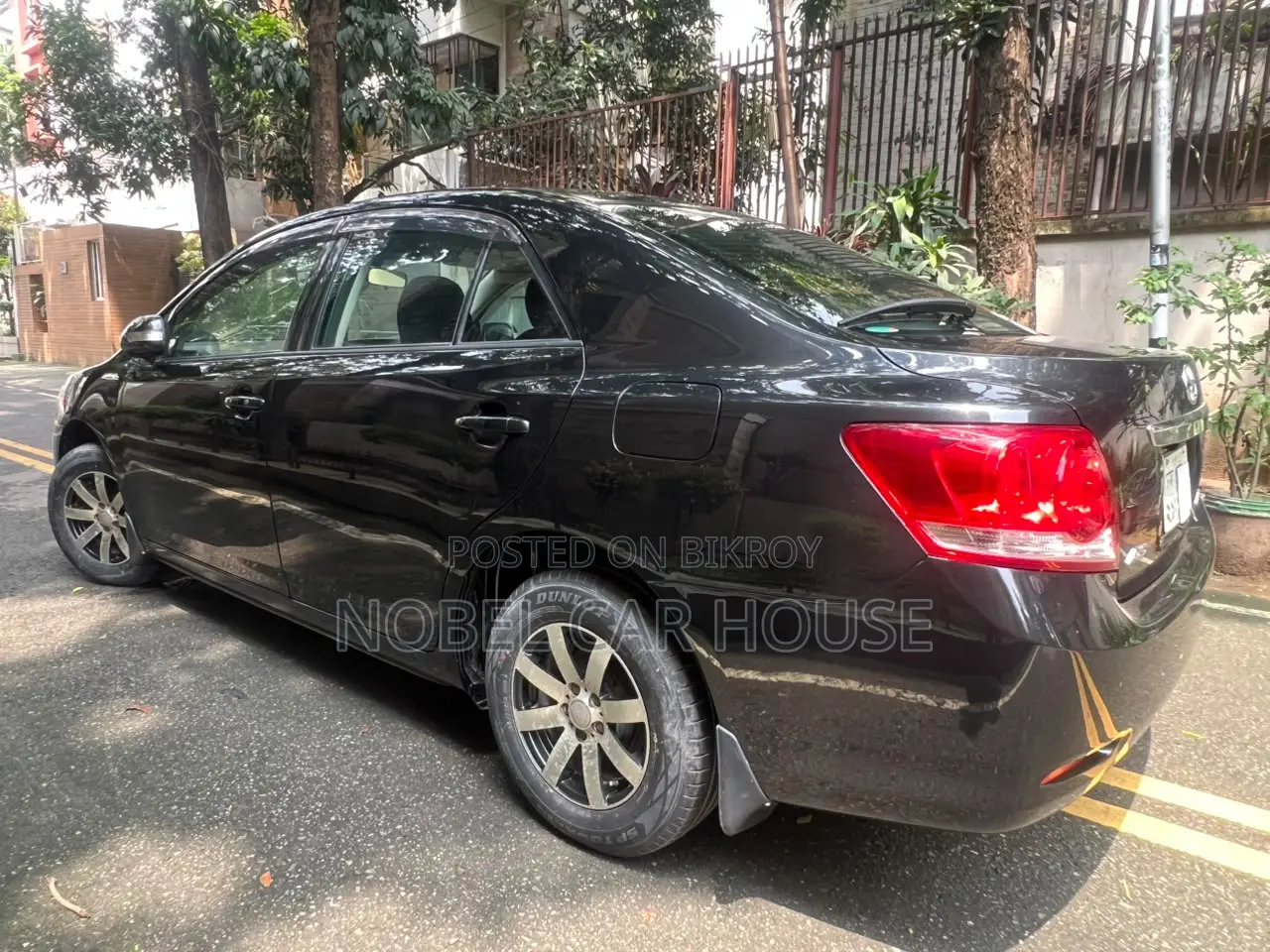 টয়োটা অ্যালিওন ২০০৮ কালো