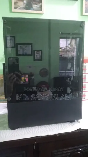 Gaming PC Casing | 4x RGB Fan | Tempered Glass | জরুরি বিক্রি