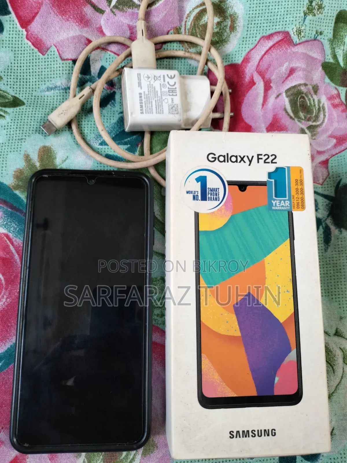 Samsung Galaxy F22 128 GB Blue