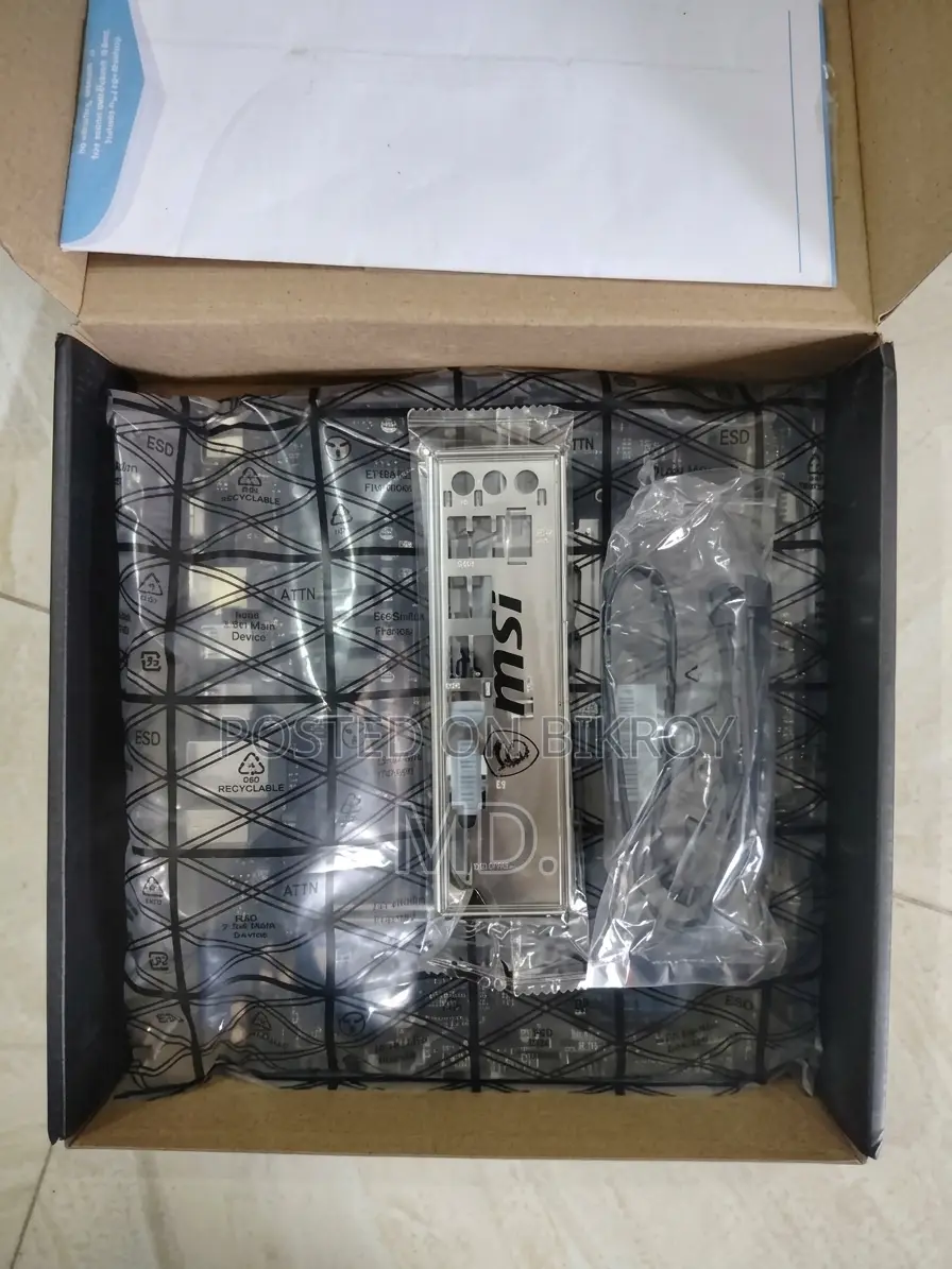 MSI Pro B650M-B DDR5 AMD AM5 M-ATX Motherboard