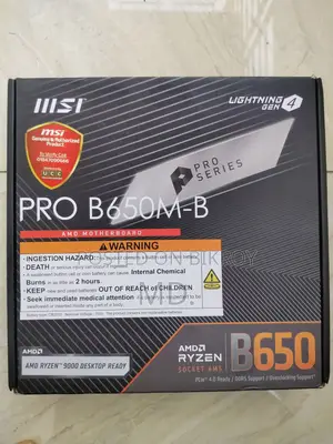 MSI Pro B650M-B DDR5 AMD AM5 M-ATX Motherboard