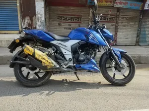 টিভিএস আপাচি আরটিআর ১৬০ টুভি রিফ্রেশ এক্স-কানেক্ট ২০২১ ব্লু