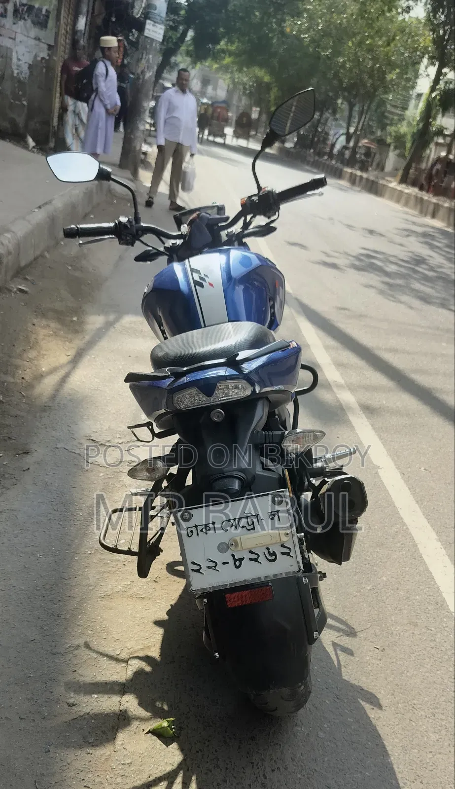 টিভিএস আপাচি আরটিআর ১৬০ টুভি রিফ্রেশ এক্স-কানেক্ট ২০২১ ব্লু