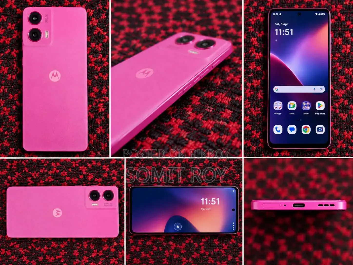 New Motorola Edge 50 Fusion 128 GB Pink