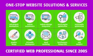 One-Stop Website Solution & Services by Certified Webmaster Since 2005