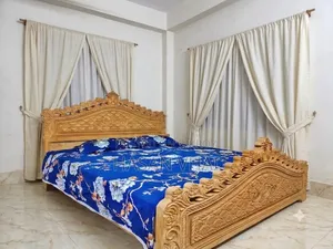 Teak Wood Bed For Sale 6 by 7 Feet