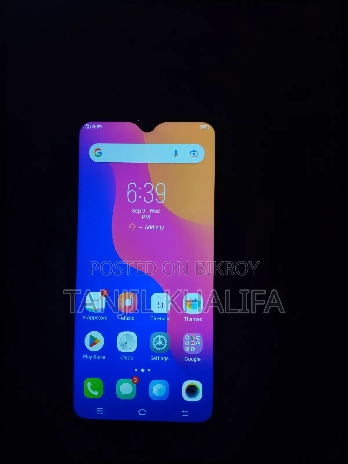 Vivo Y93 32 GB Black