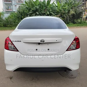 নিসান আলমেরা ২০১৫ সাদা