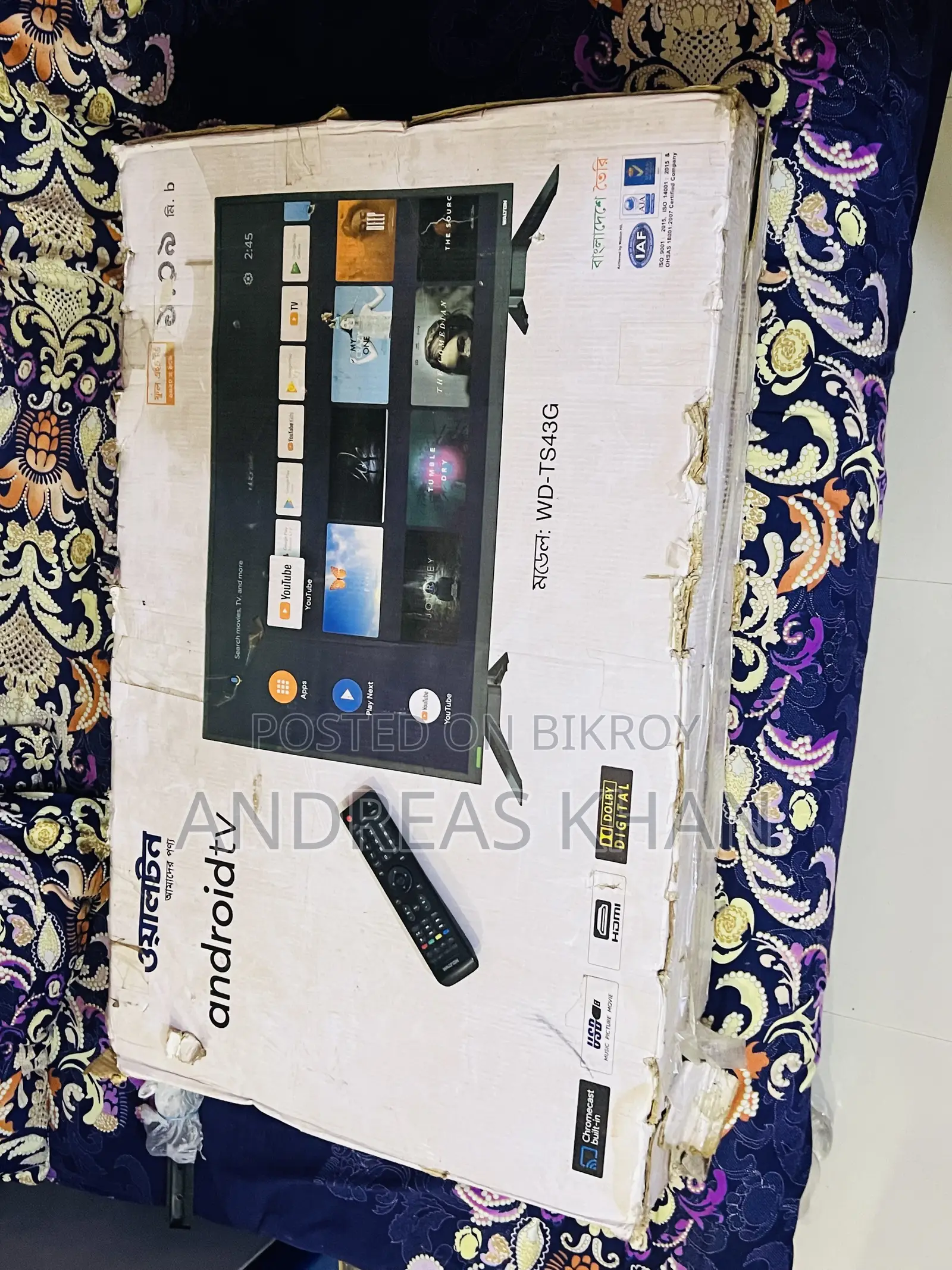 Walton 43-Inch FHD Smart TV