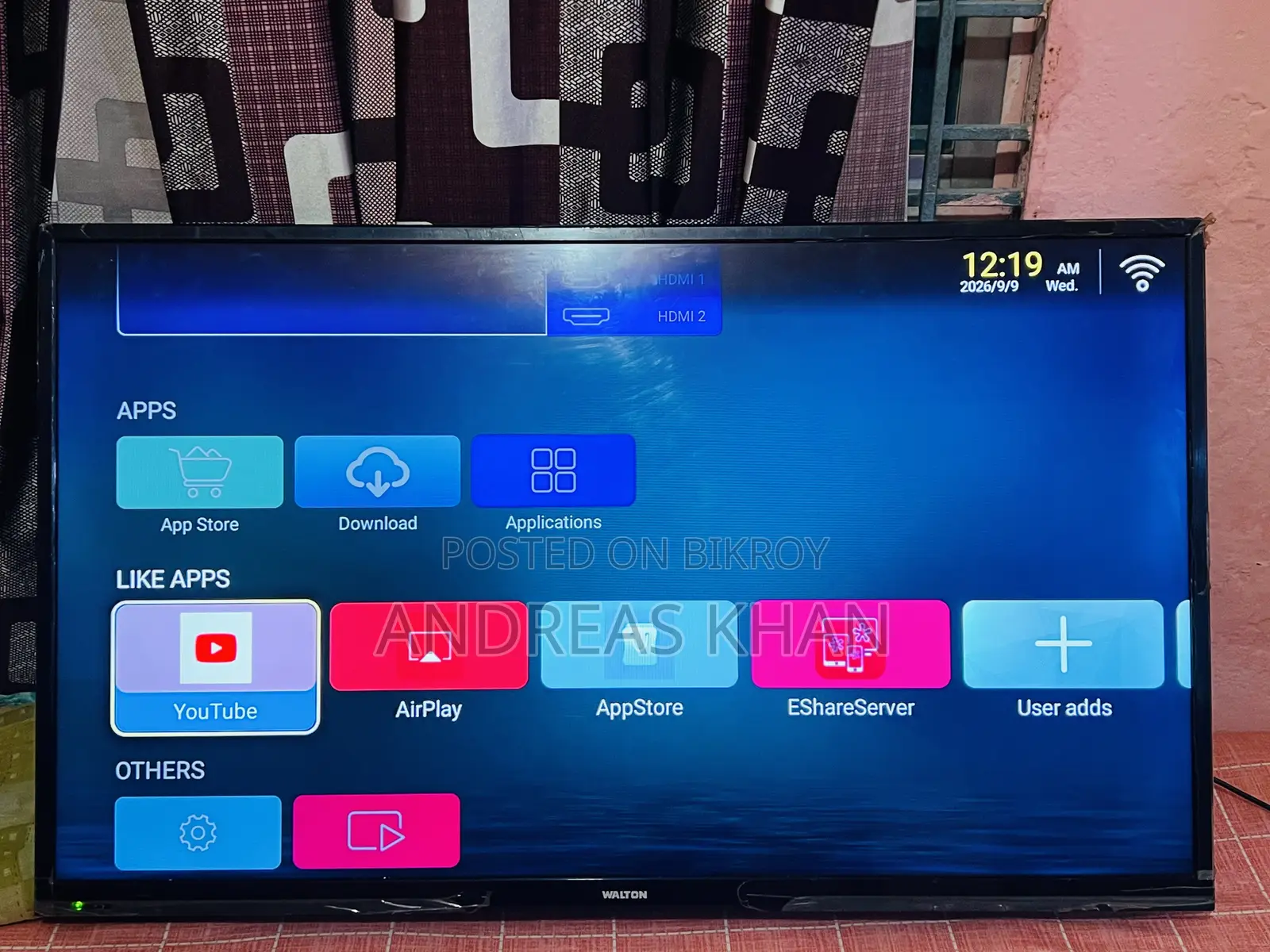 Walton 43-Inch FHD Smart TV