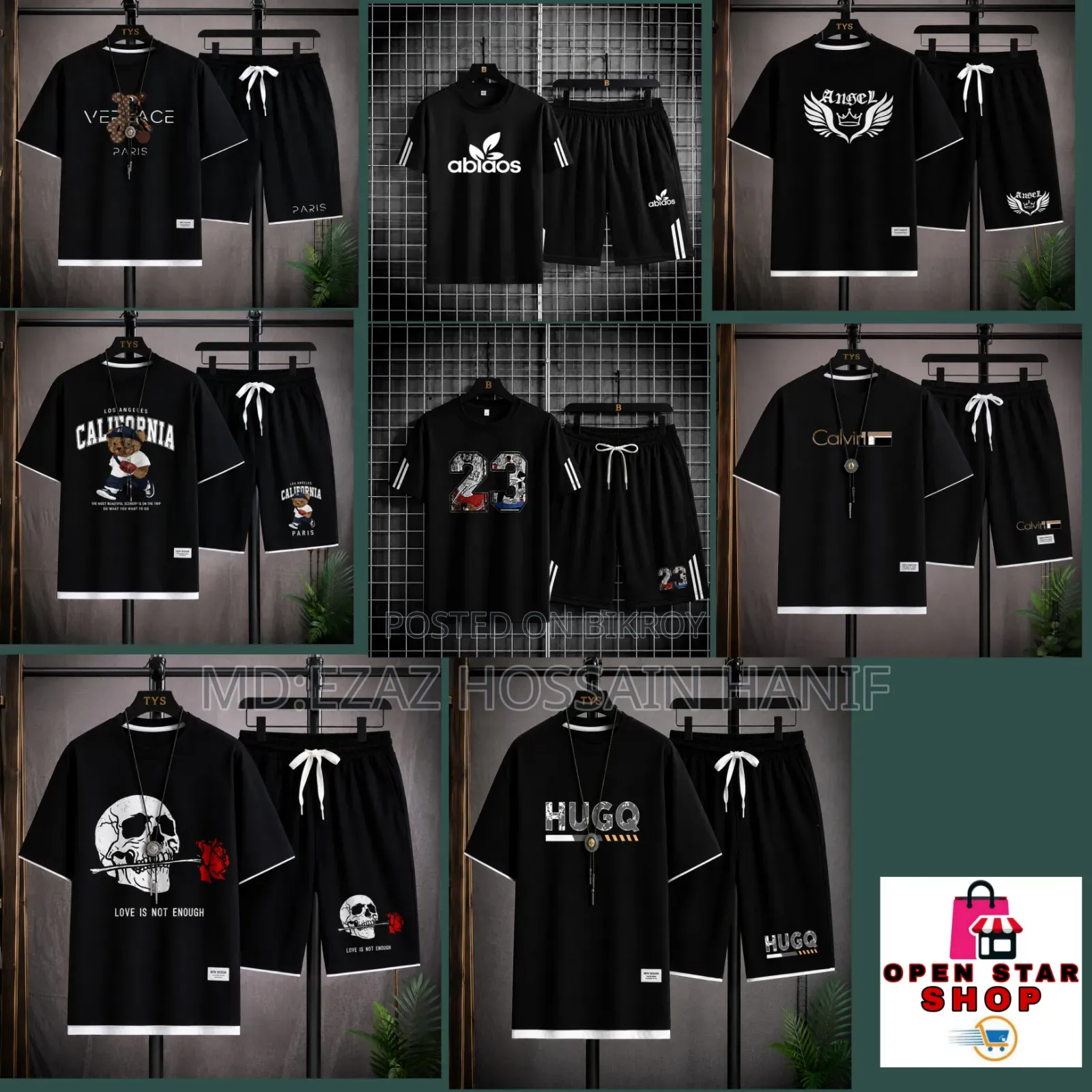 Mash T-Shirt and Short Pant Set
 Mash T-Shirt and Short Pant Set