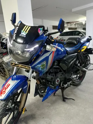 TVS Apache RTR 160 2v Refresh X-connect 2018 Blue