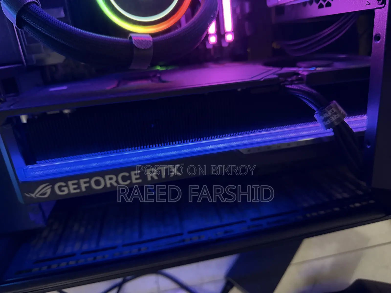 RTX 5080 Brand New 3 Months of Use Only 3 Years of Warranty Left