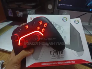 A4 Tech Bloody Controller GPW70 2.4g Wireless RGB Gaming Controller