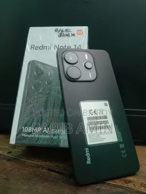 Xiaomi Redmi Note 14 4G 256 GB Black