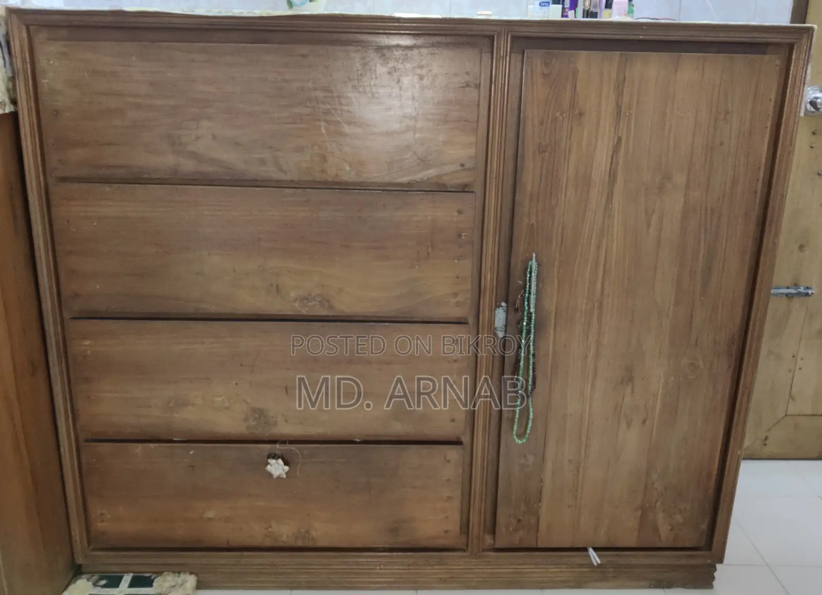 সেগুন কাঠের Wardrobe
