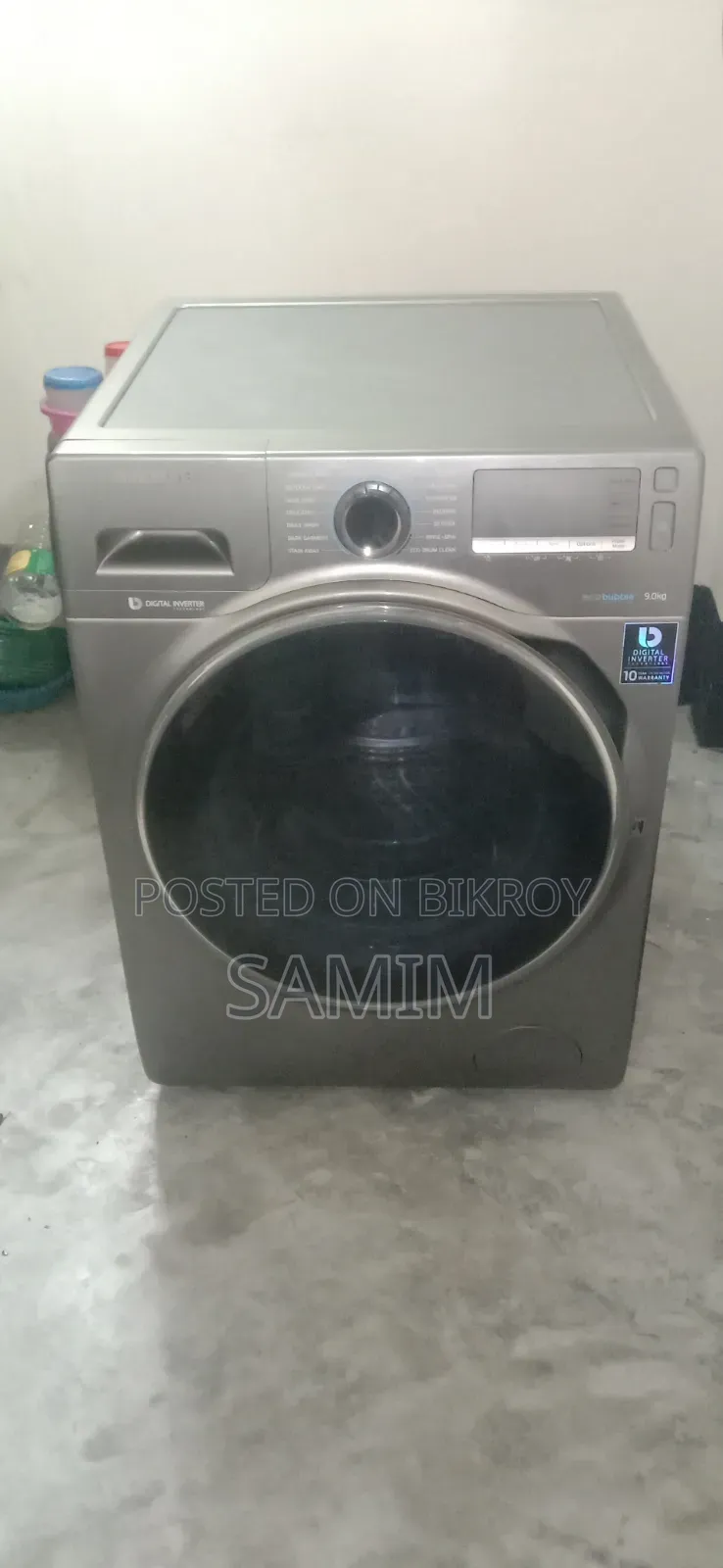 Samsung Washing Machine 9kg
