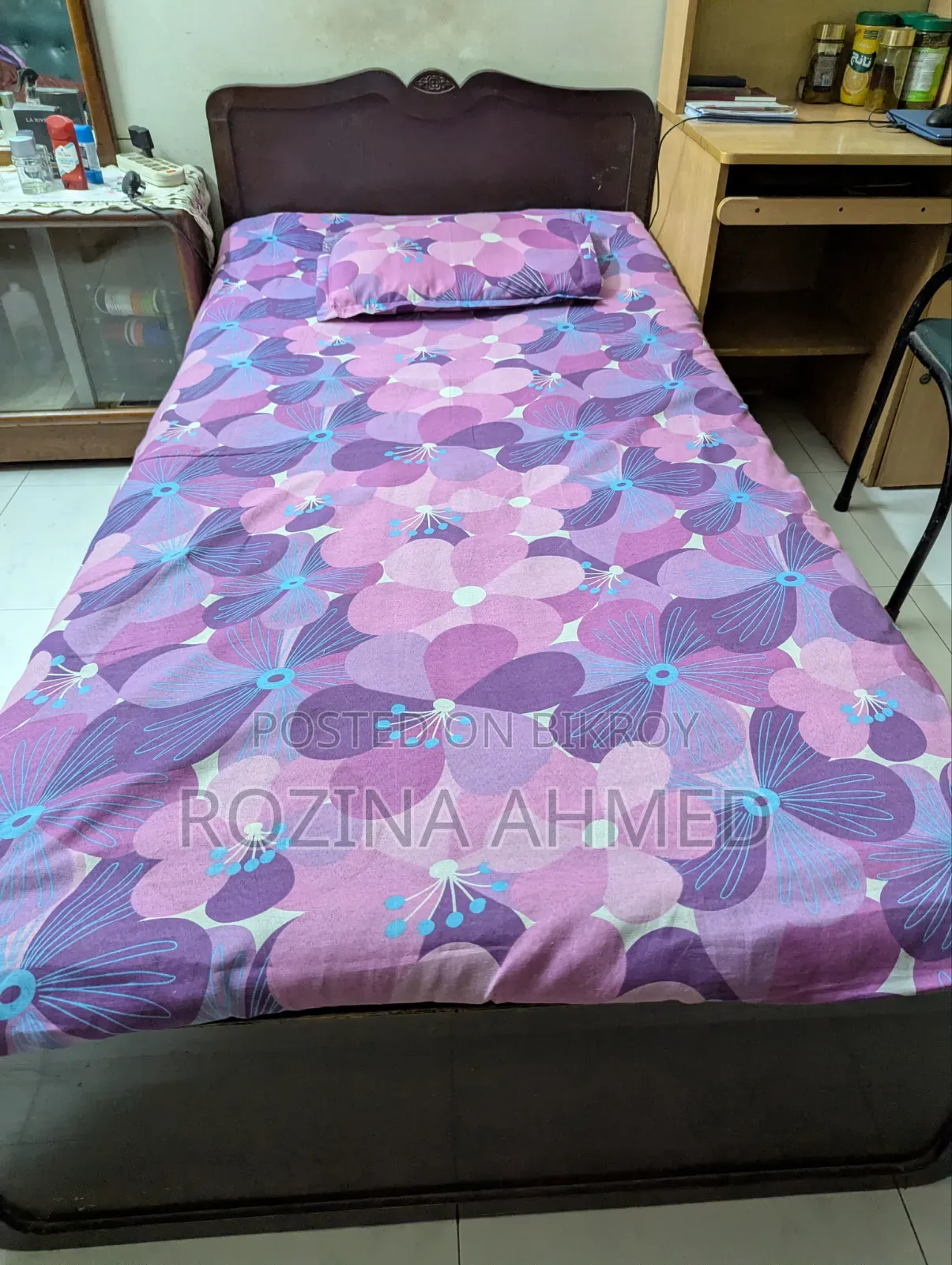 বিক্রির জন্য সিঙ্গেল খাট