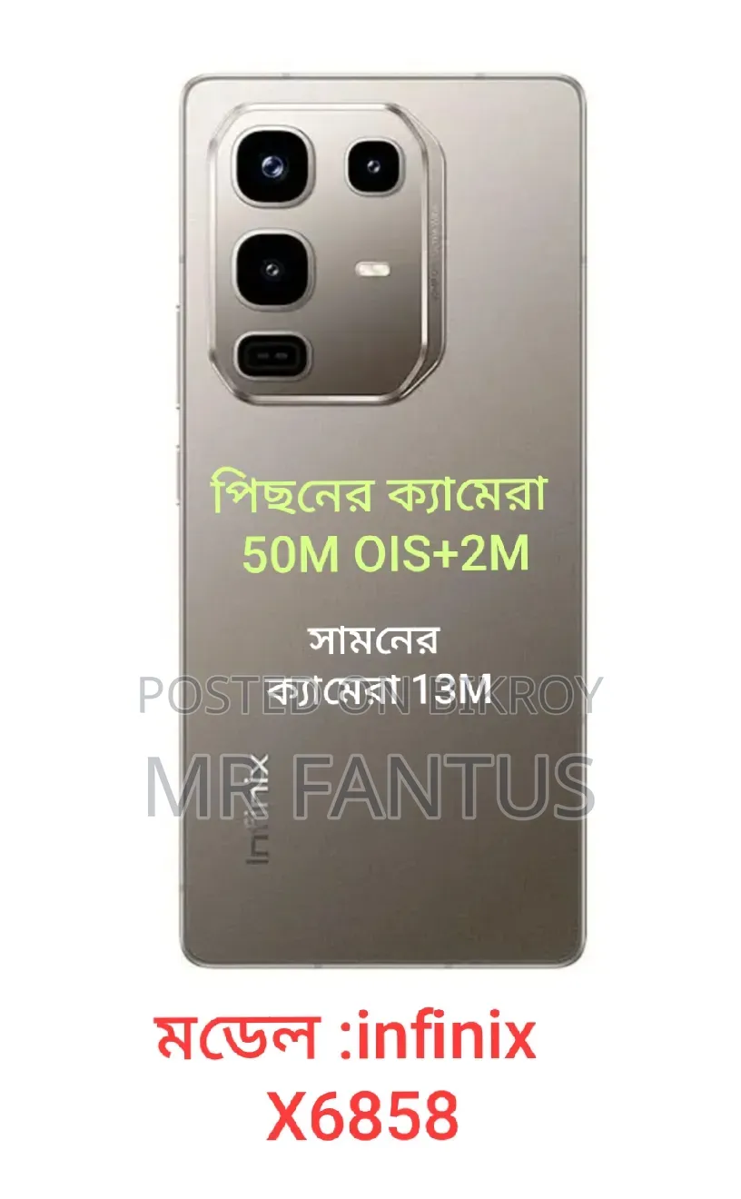 Infinix Note 50 Pro 256 GB Gray