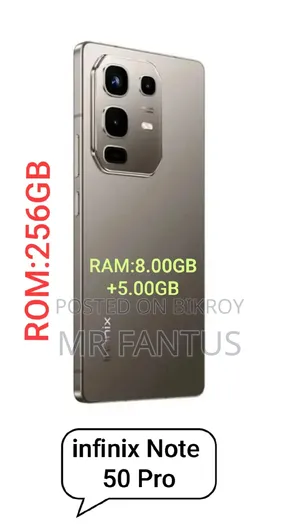 Infinix Note 50 Pro 256 GB Gray