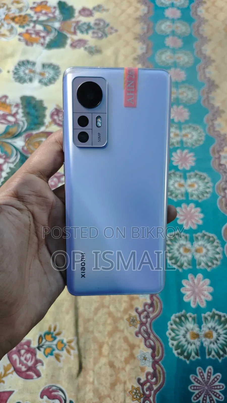 শাওমি ১২এক্স ২৫৬ জিবি পার্পল