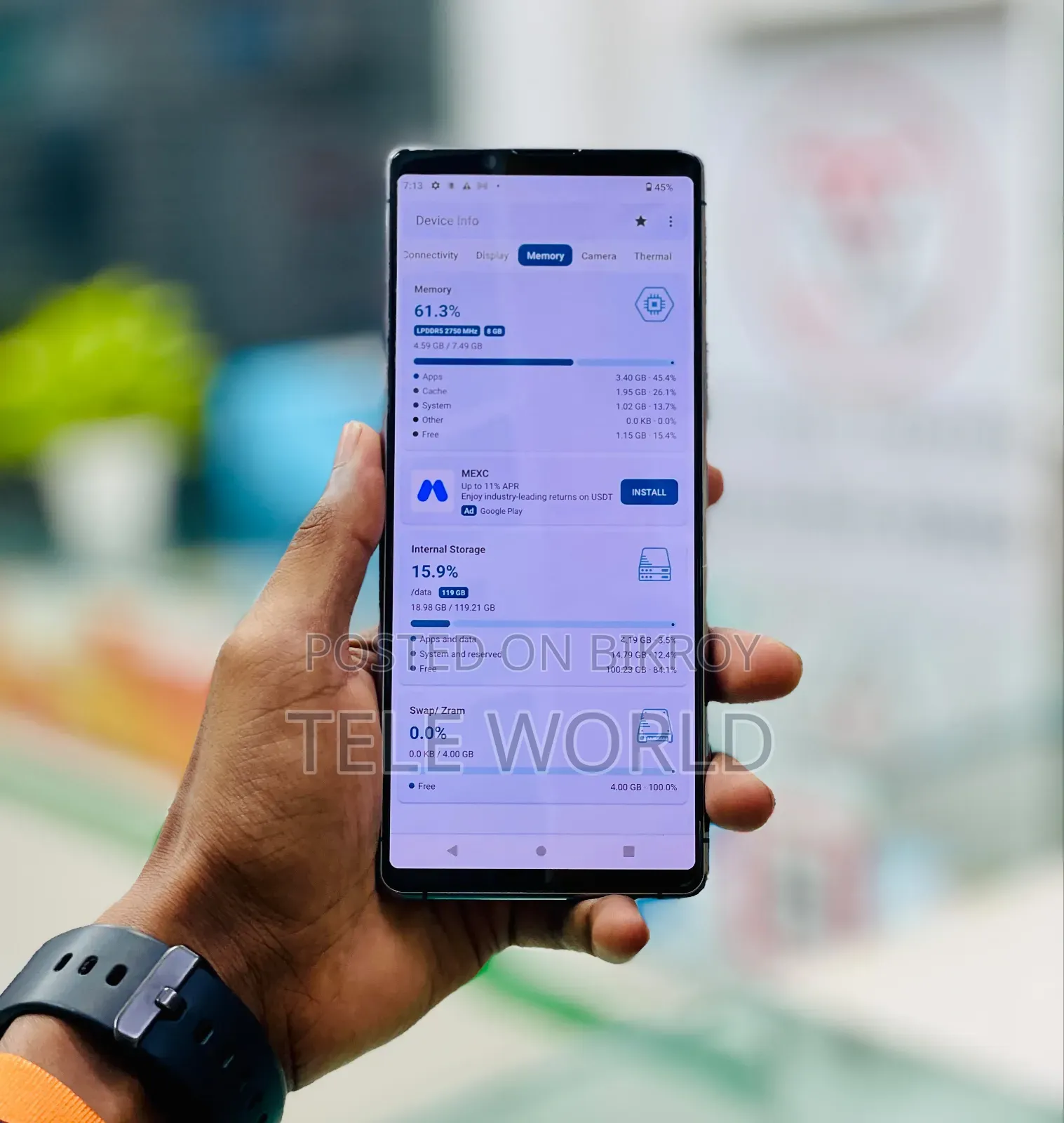 সনি এক্সপেরিয়া ১ আইআই ১২৮ জিবি ব্লু