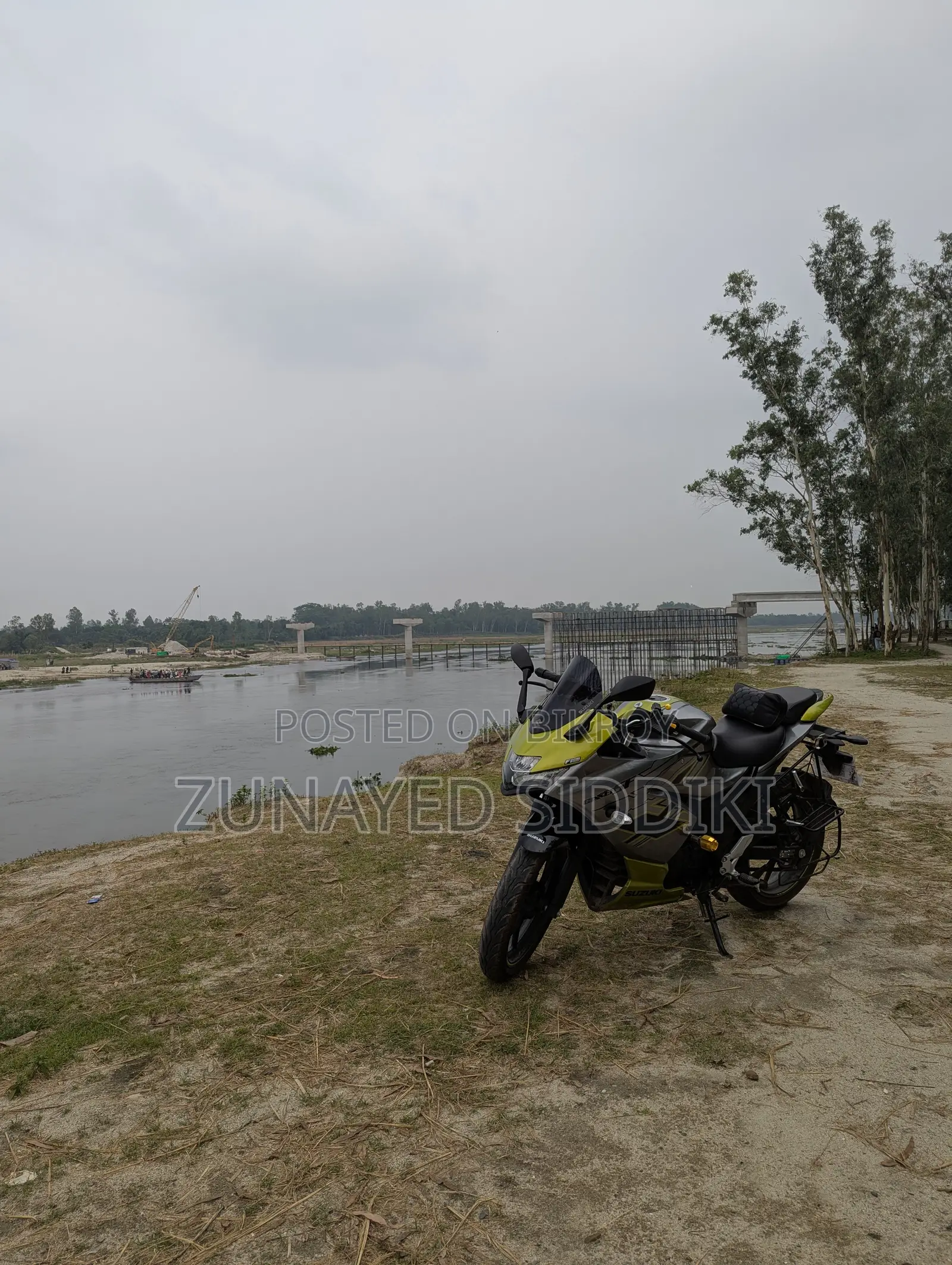 Suzuki Gixxer SF 2026 গ্রিন