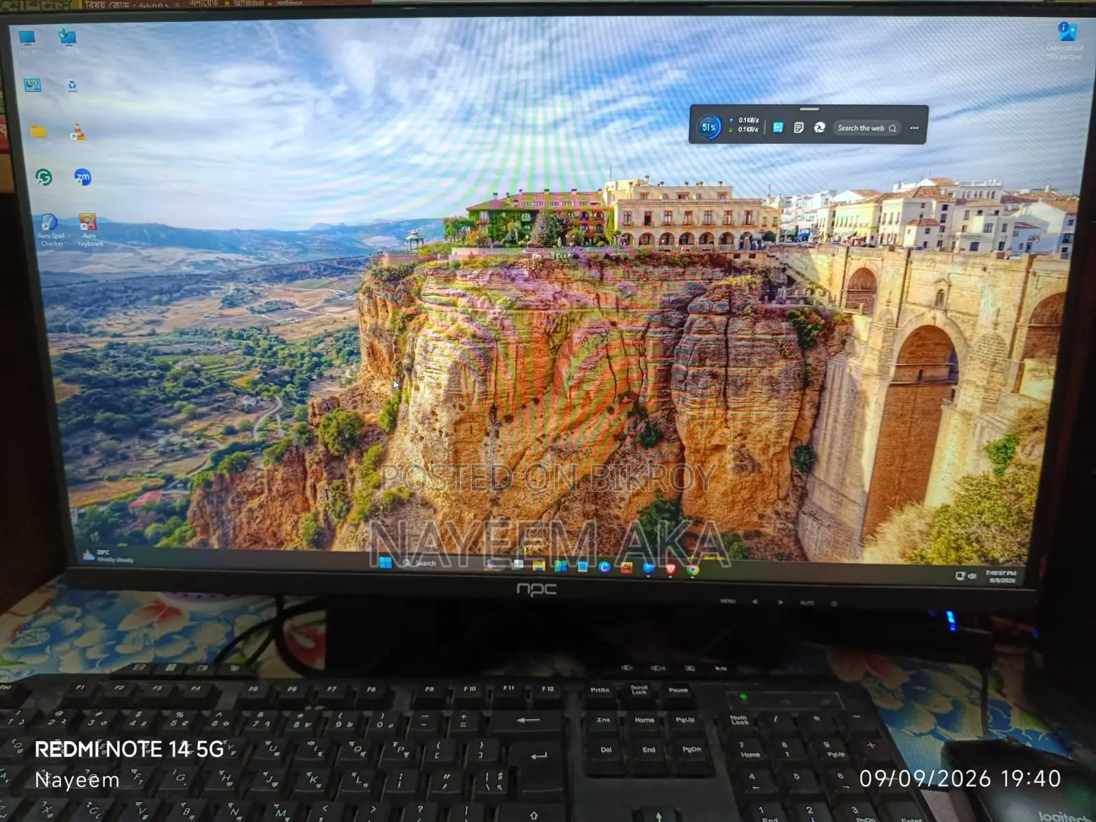Desktop Computer Microsoft 16GB AMD Ryzen 5 SSD 256GB