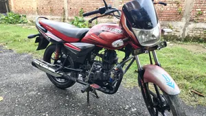 বাজাজ প্লাটিনা ১০০ ২০১৫ লাল
