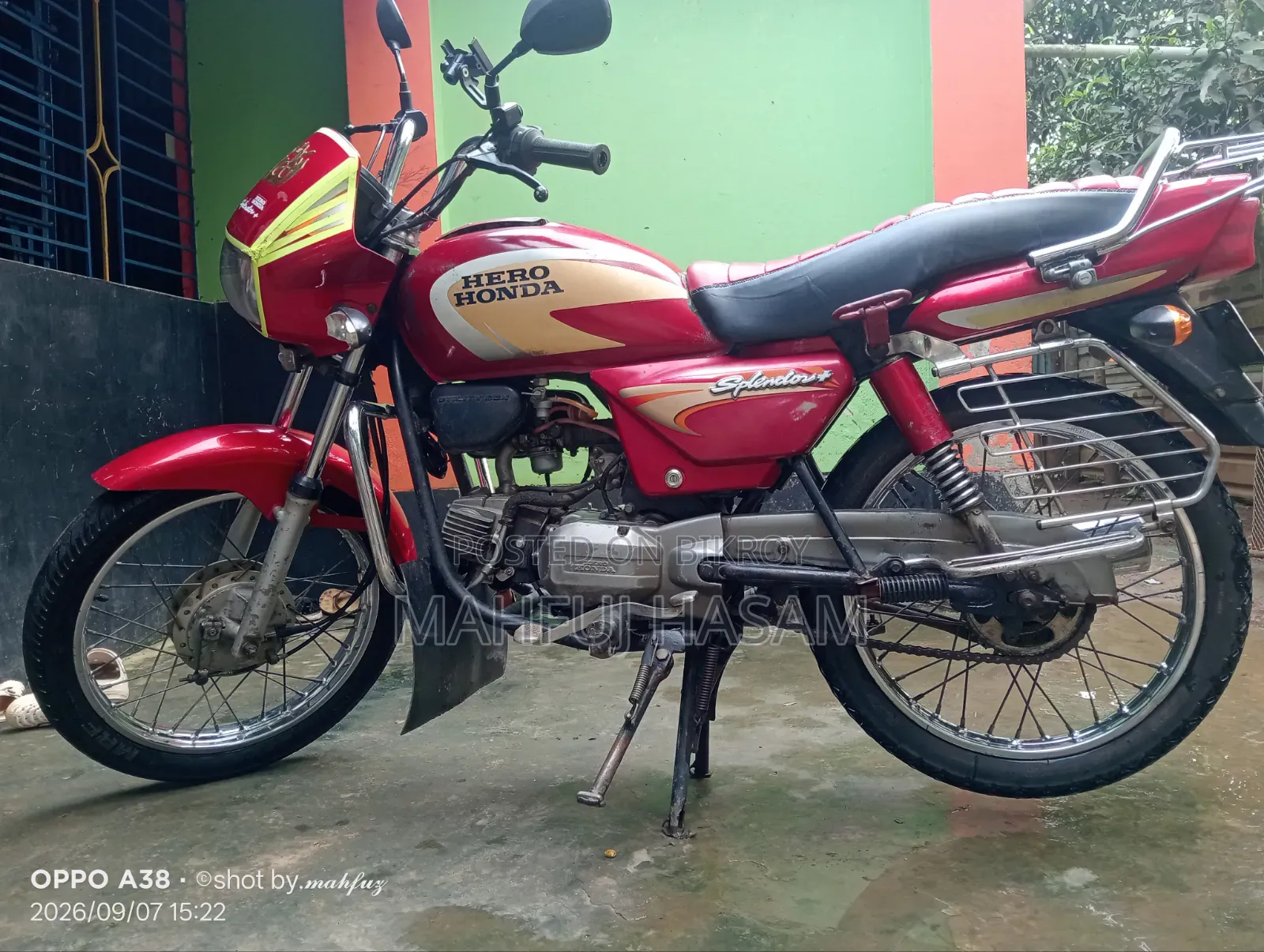 Hero Splendor Plus 2006 Red