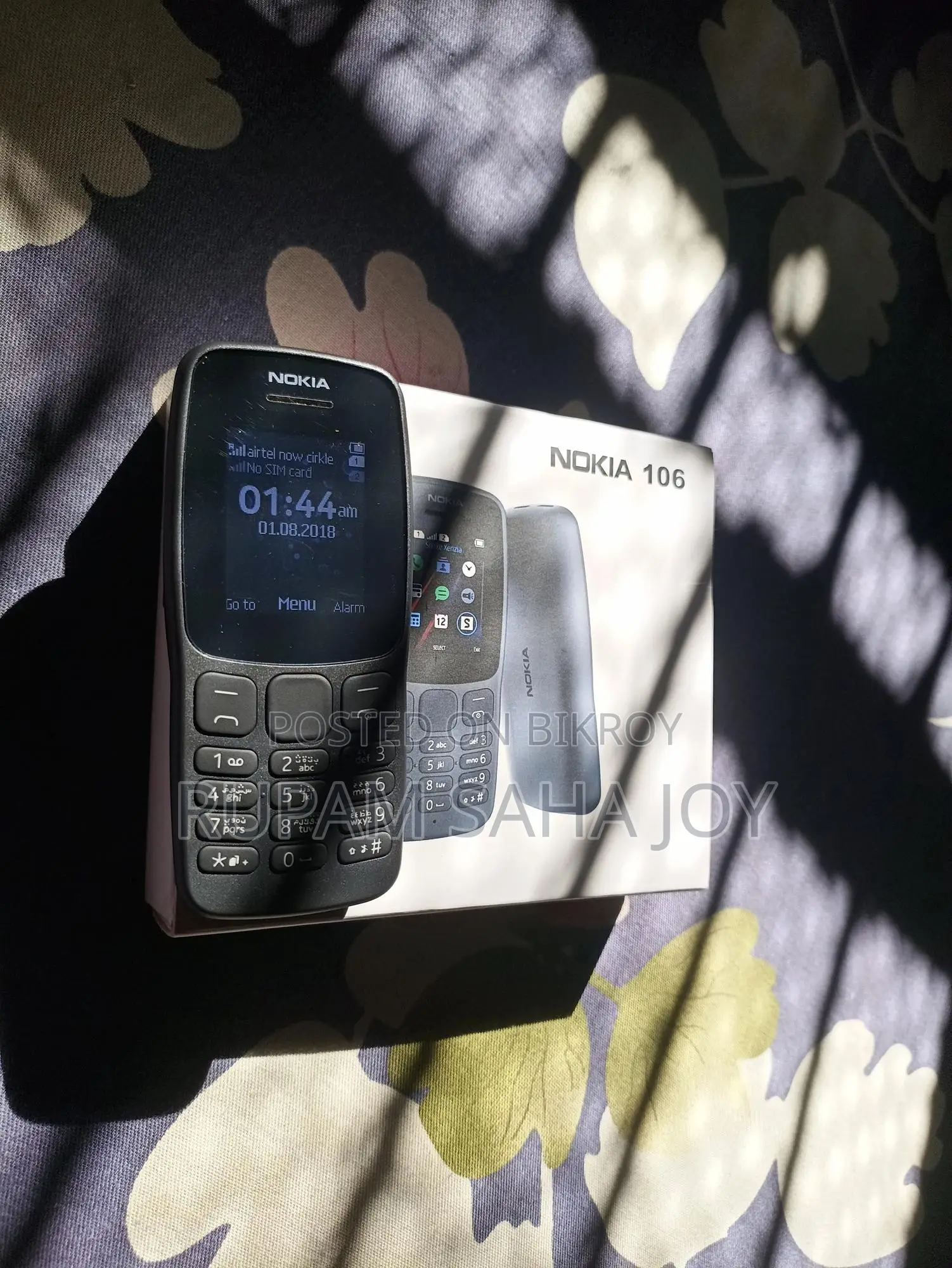 New Nokia 106 Black