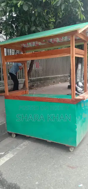 Wooden Food Cart/Stall for Sale