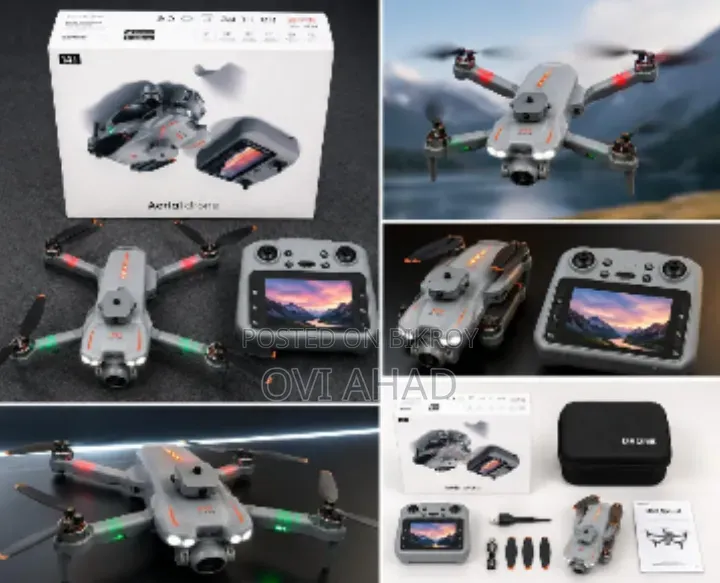 FLH M1 Drone With RC Display Remot Camera
Foldable Drone HD CAMERA