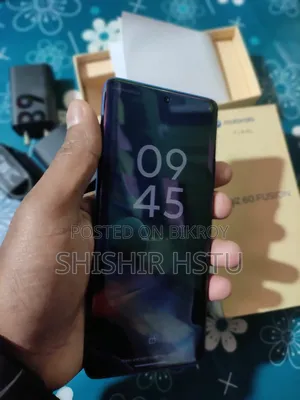 নতুন মটোরোলা এজ ৬০ ফিউশন ২৫৬ জিবি ব্লু