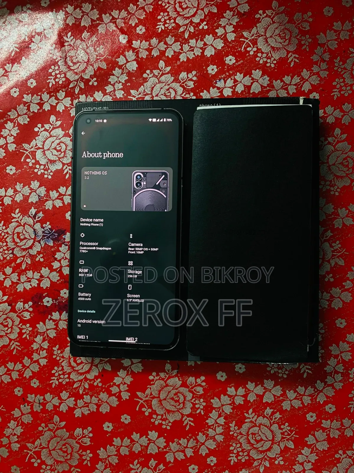 Nothing Phone 1 256 GB Black