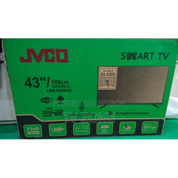 Jvco LED-43J9TS 43" Voice Control Smart TV