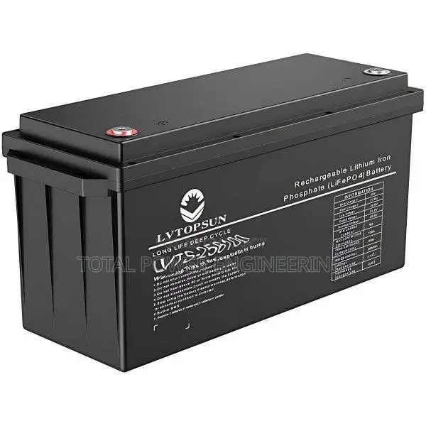 LVTOPSUN 25.6V 100AH Lithium Lifepo4 Battery