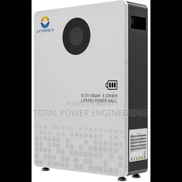 LVTOPSUN 51.2V 100AH Energy Storage Lithium-Ion Battery