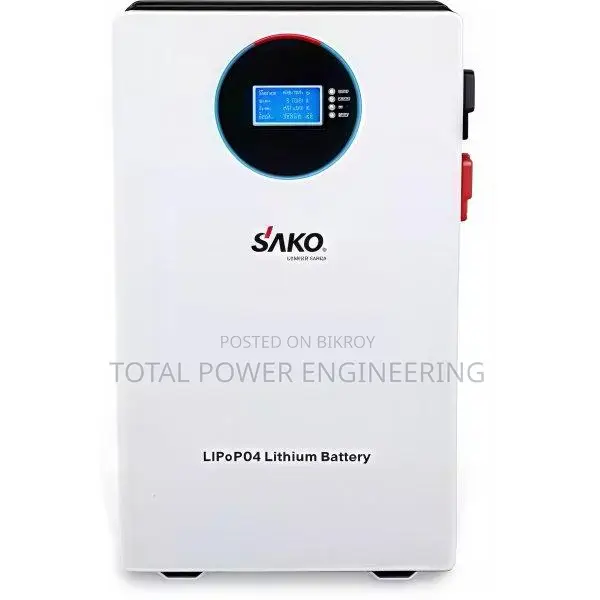 SAKO LI-SUN-51.2V 300Ah LiFePo4 Lithium-Iron Battery