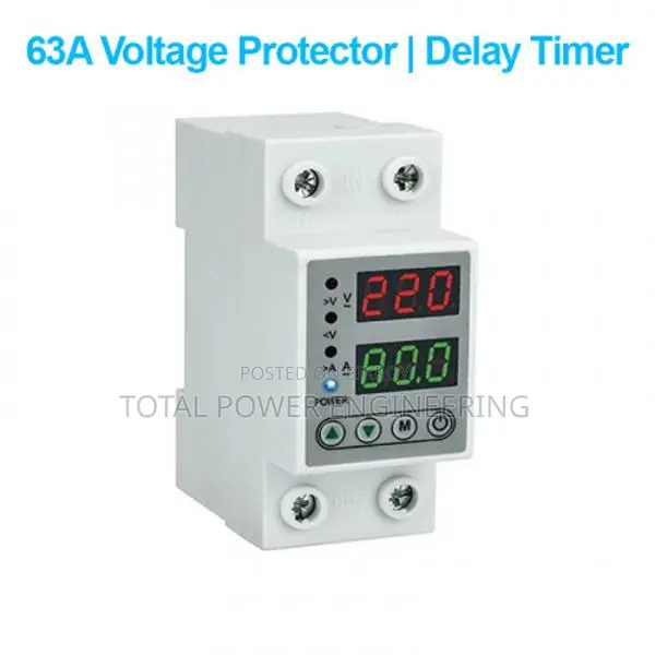 Intelligent Single Phase Voltage Protector 63Ah