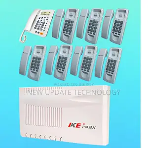 IKE 8-Port 8-Telephone Complete PABX Package Set